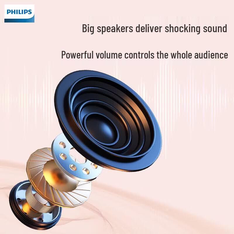 Philips Портативный Bluetooth-усилитель голоса SBM609 (Китайская версия)