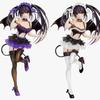 Tokisaki Kurumi White Purple Little Devil Elf Figure Model for Date A Live Scenery.