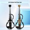 IRIN 4/4 Violin Full Size Set Carbon Fiber Professional Silent Electric Violin for Beginners