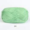 50g/Ball DIY Crochet Yarn Hand Woven Yarn Knitted Fabric Natural Bamboo Cotton Baby High Quality