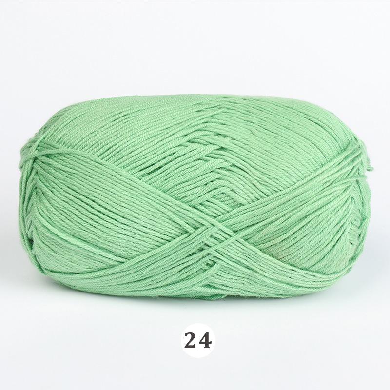 50g/Ball DIY Crochet Yarn Hand Woven Yarn Knitted Fabric Natural Bamboo Cotton Baby High Quality