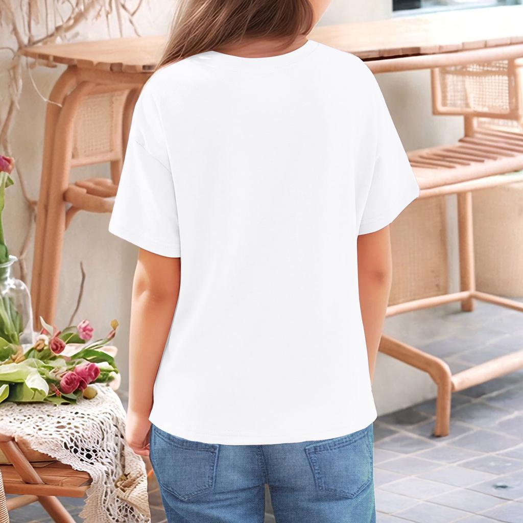 Футболки для малышей, девочек и мальчиков, детские футболки с короткими рукавами и принтом для мальчиков и девочек 1-12 лет