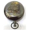 Ross London Brass Marine Pocket Compass – 6.35 Cm Vintage Navigational Device