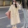 Student Korean-Style High-End Chic Niche Woolen Coat for Women Autumn Winter Mid-Length