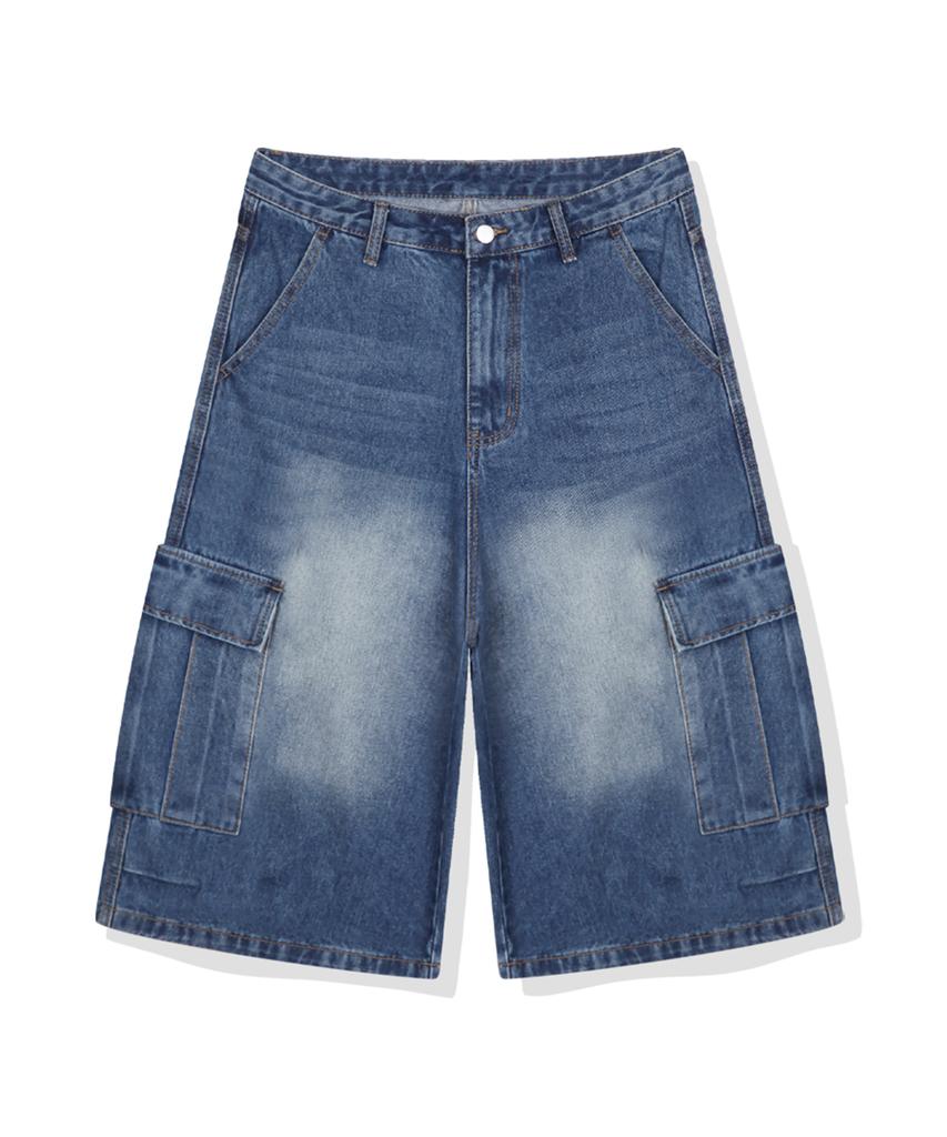 Джинсовые шорты-бермуды Geulapig Wash Cargo 3/4, 5 цветов [Grsd_8501] (Тип B)