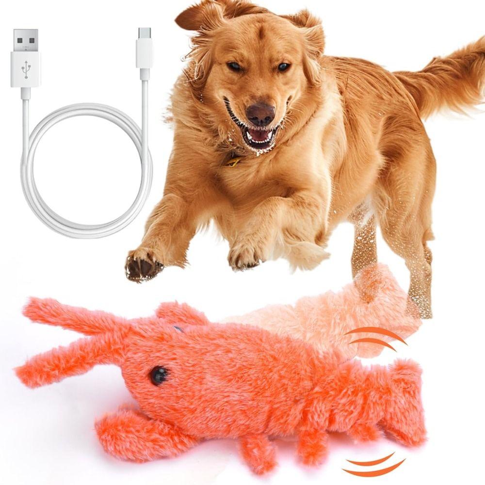 USB-зарядка Лобстер Кошки Танцующие Движущиеся Моющийся Электрический Питомец Пищащий Симуляция Прыгающая Креветка Собаки Интерактивный Котенок