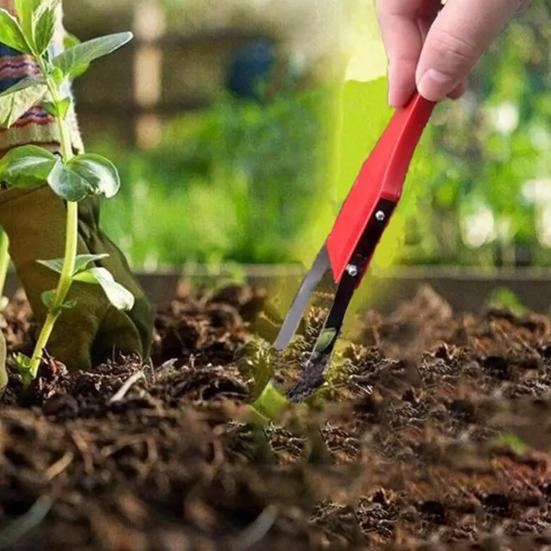 Петлевая прополка, ручной инструмент для удаления и выдергивания сорняков, металлическое лезвие, резак для корней, ручной инструмент для прополки газонов, посадки и озеленения двора
