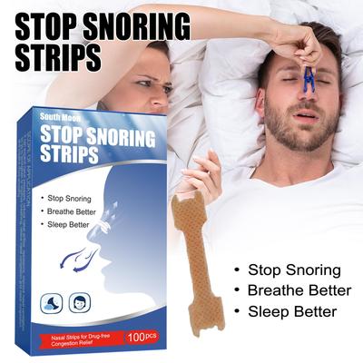 Назальные полоски против храпа и средства от храпа Уход за сном Расширяющие назальные полоски