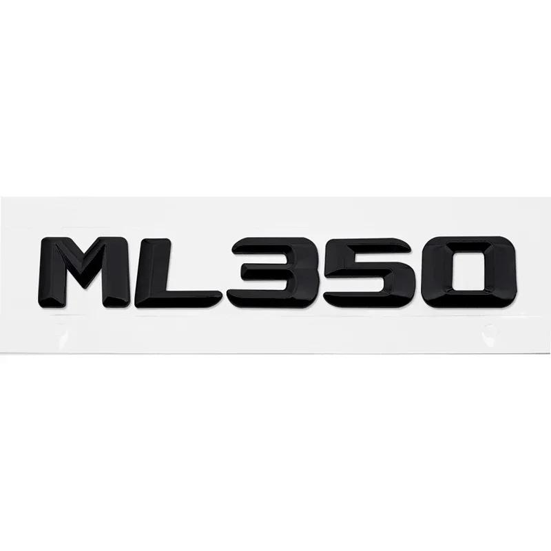 3D Car Rear Trunk Letters Stickers Decal Accessories for Mercedes Benz Old Style ML55 ML63 ML250 ML300 ML320 ML350 ML400 ML430 AX1