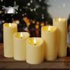 LED Tea Light Candles - Flameless Weeping Lights for Christmas and Wedding Decorations
