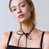 VINAJ Bohemian Mix Ball Choker (Black)