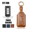 Чехол для ключа автомобиля из натуральной кожи ручной работы для Mitsubishi Pajero/Outlander