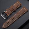 Ремешок для часов, браслет из натуральной кожи, ремешок для часов для женщин и мужчин, 20-26 мм, ремешок на запястье