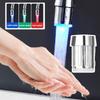 Adjustable LED Faucet Creative Luminous Faucet Temperature Sensitive Faucet for Kitchen Bathroom