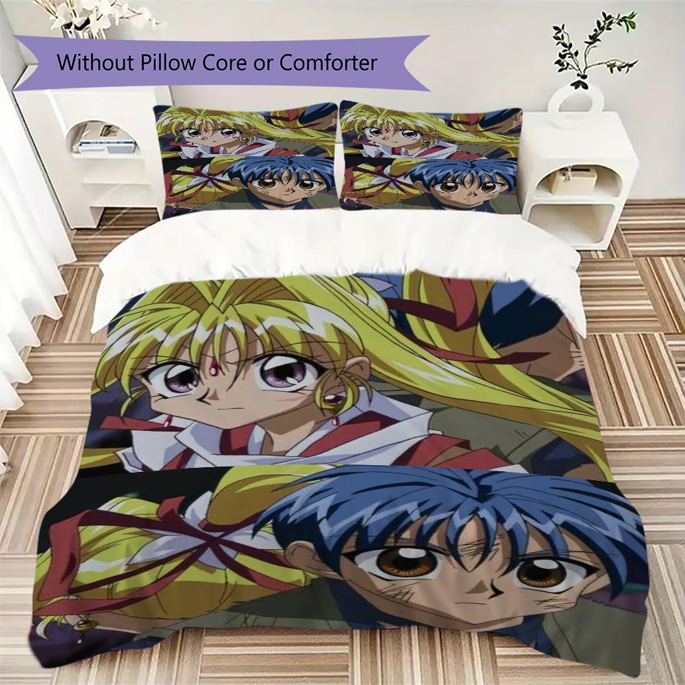 Phantom Thief Jeanne Pattern Bedding,Quilt Set Quilt Cover Pillowcase Home Birthday Gift(1 * duvet cover + 2 * pillowcase, without core)_lx