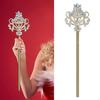 Rhinestone Scepter Fancy Dress Festival Stick Sparkly Prince Fairy Party