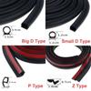 Soundproof P Z D Shape Type Car Door Seal Strip Dashboard Sealing Strip Car Windshield Sealant