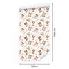 Animals Wallpaper White, Cream and Beige for Living Room and Bedroom 50x1000