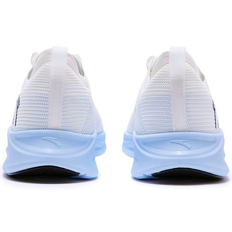 Anta Кроссовки для бега Urban Running Shock Absorbing Non-Slip Rebound Low-Top с дышащим верхом для мужчин, белые, синие, 112225540-3