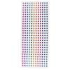 Multicolor Rhinestone Stickers In 0.8 Cm Strips