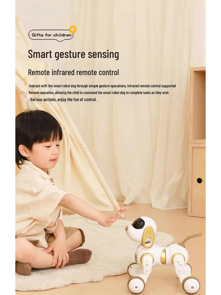 Smart Remote Control Robot Pet: Educational Toy for Kids - Dog & Cat Model, Perfect Year of the Horse Gift