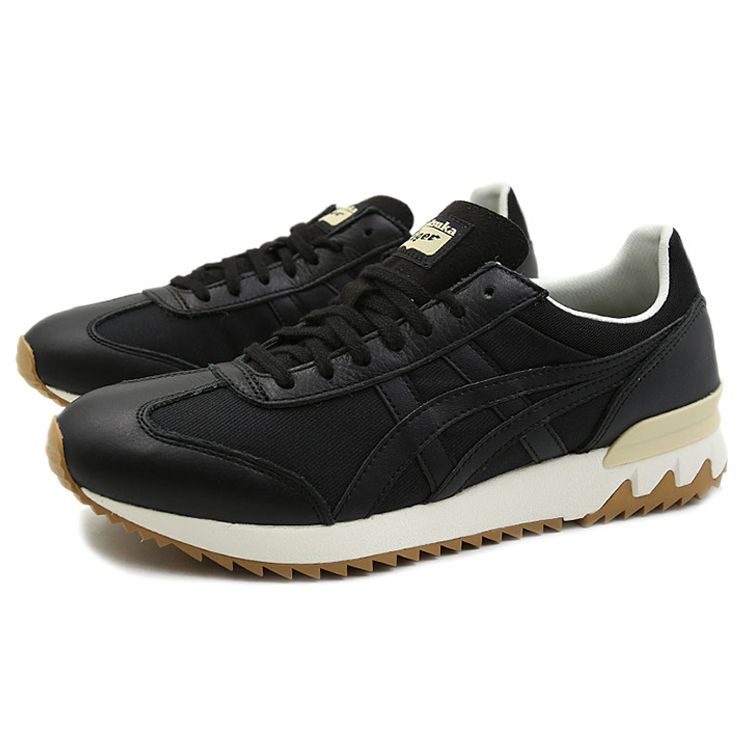 ONITSUKA TIGER California 78 Classic Универсальные Тканевые Нескользящие Прочные Дышащие Кроссовки с Низким Верхом для Бега Мужские кроссовки Черный Белый 1183A031-001
