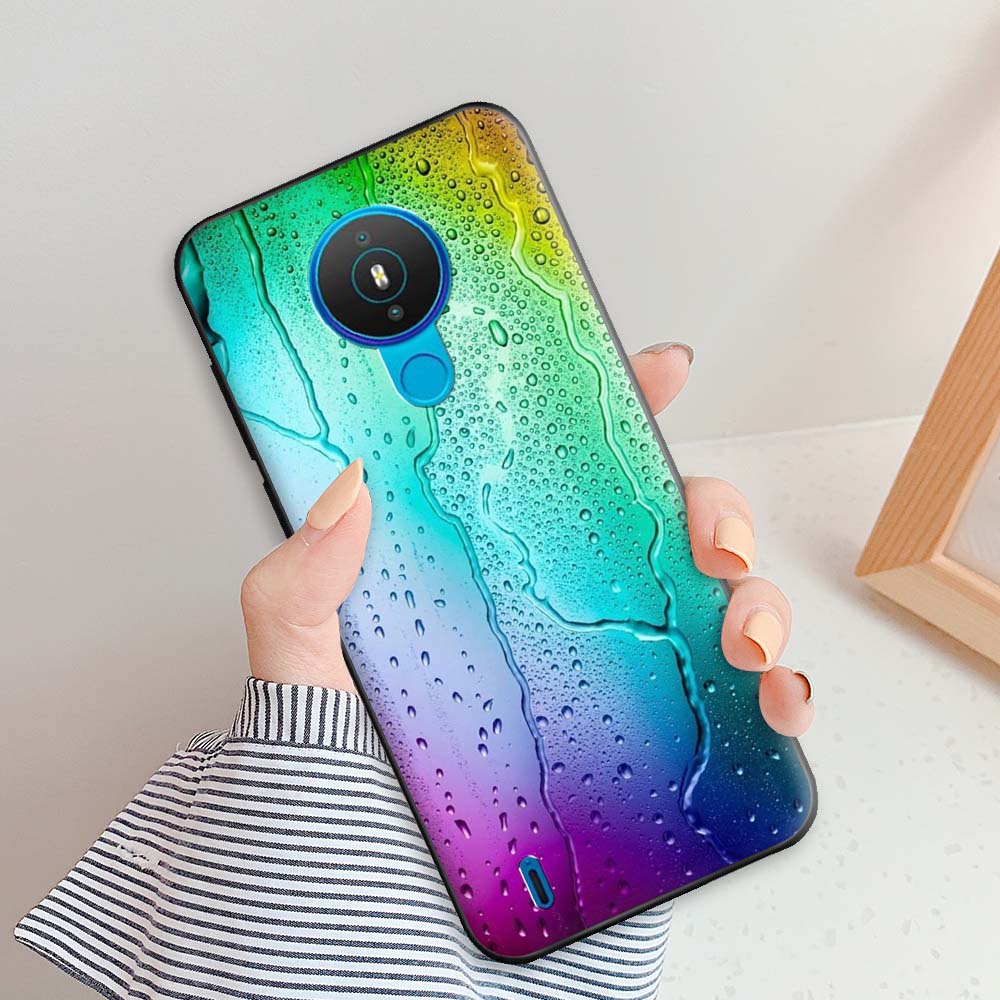 Для Nokia 1.4 Чехол Nokia 3.4 Модные Мраморные Чехлы Для Nokia 7.2 Nokia 5.4 Nokia 6.2 Защитный Силиконовый Задний Чехол Корпус Бампер