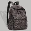 Leopard Print Korean Style Casual Backpack for Students