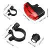 LIOOBO Велосипедный задний фонарь Автоматическое магнитное питание Без батареек или зарядки Высокий регулируемый угол Может быть установлен слева или справа Свет, Освещение,