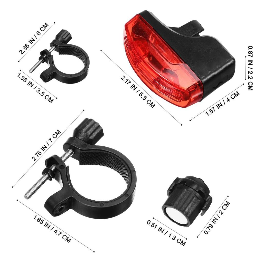 LIOOBO Велосипедный задний фонарь Автоматическое магнитное питание Без батареек или зарядки Высокий регулируемый угол Может быть установлен слева или справа Свет, Освещение,