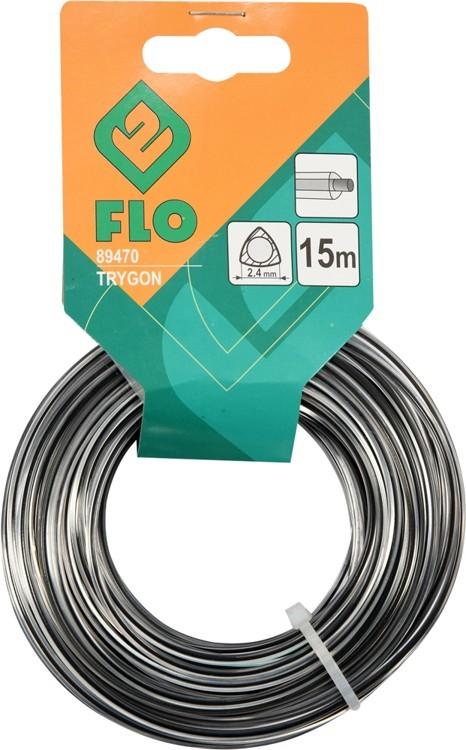 Trigon cutting line 2.4mm x 15m / 89470 / FLO
