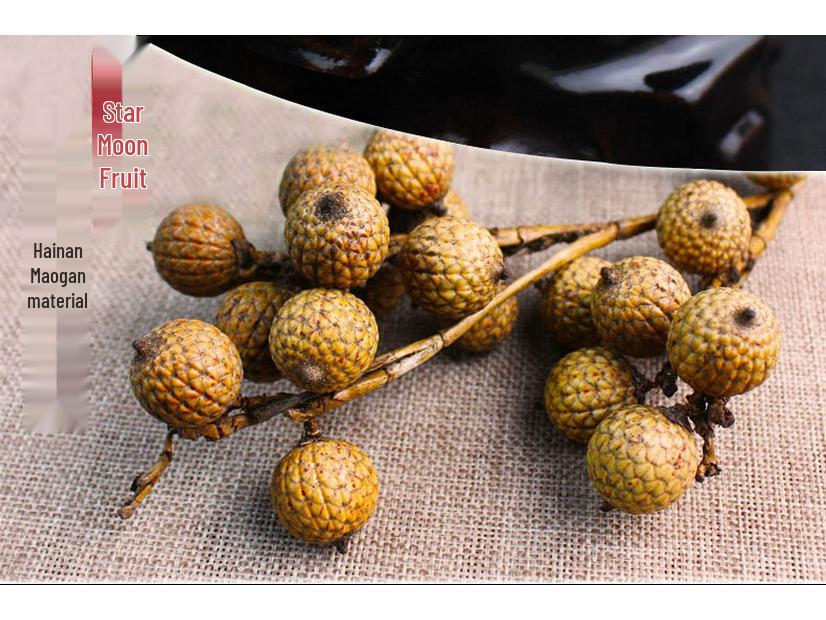 Браслет-четки из семян бодхи «Звезда и Луна» с Хайнаня, 108 бусин, буддийские четки, ожерелье, цепочка для свитера