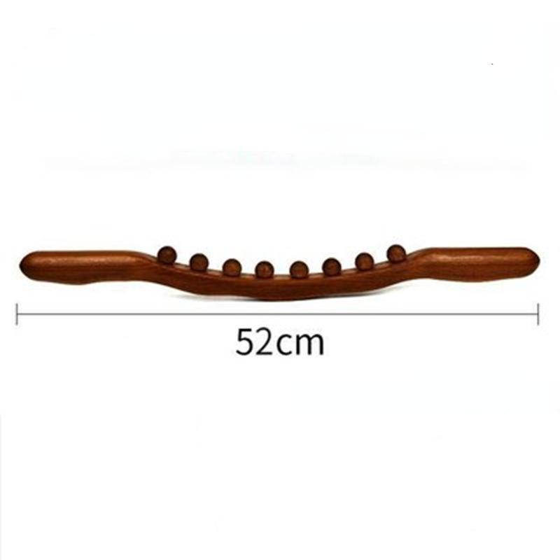 8/20 бусины, массажная палочка Гуаша, карбонизированная древесина, скребок для спины, меридианная терапевтическая палочка, расслабляющий мышцы роликовый массажер для тела Гуаша