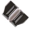 Seat Belt Buckle Adjust Cover Trim For Benz E-Class 2016-2021 ABS Carbon Fiber