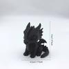 Скульптура Драконьего Малыша, 3D-печатная статуэтка детеныша дракона, Декоративный элемент с драконом, Многофункциональное украшение для рабочего стола