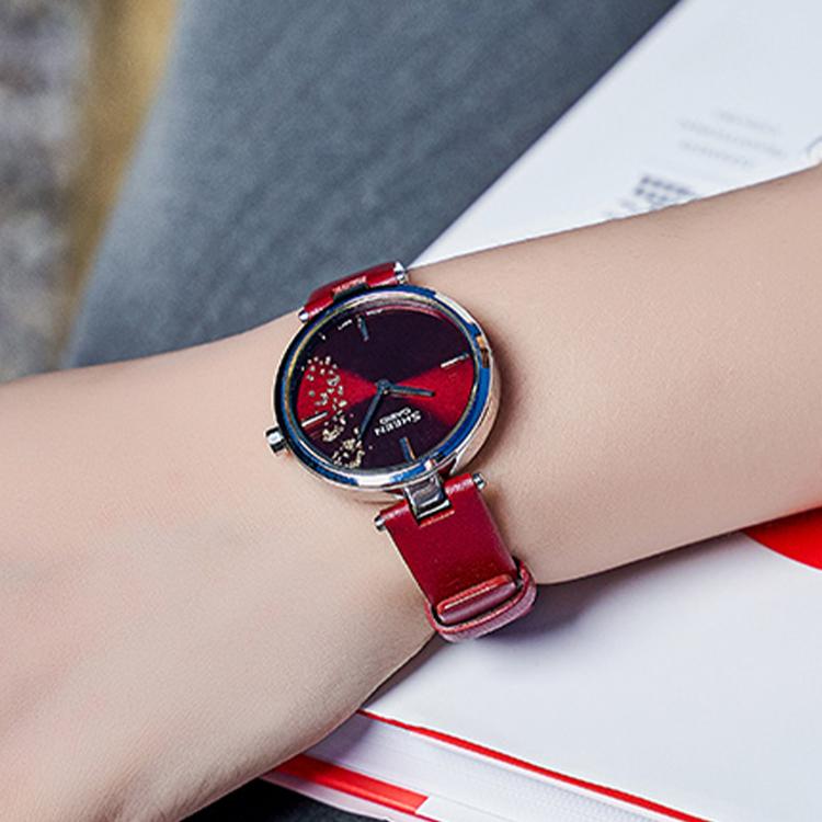 Casio Женские часы SHEEN Красные SHE-C100L-4AUPFJD