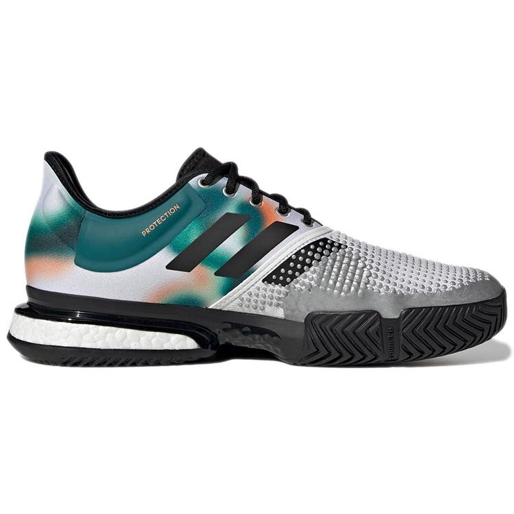 adidas SoleCourt 'White Black Silver Metallic' Men's GX9065
