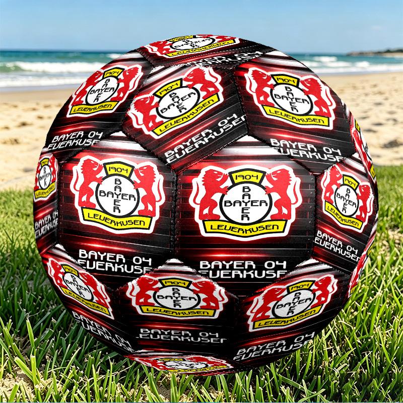 Футбольный мяч Bayer 04 Leverkusen, размер 5, из износостойкого ПУ, для матчей, тренировок и ежедневной практики, подарок на день рождения для футбольных фанатов