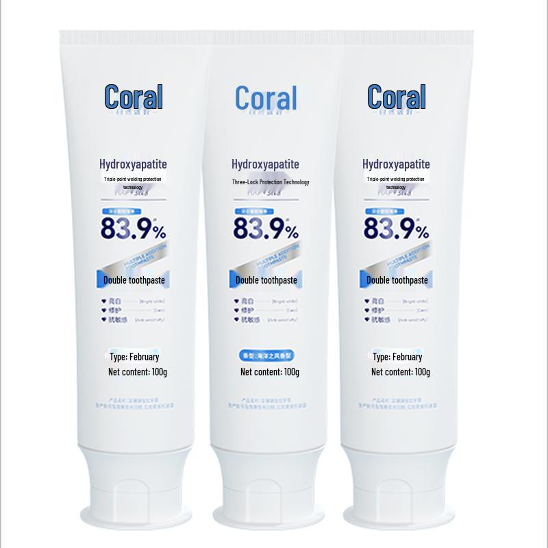 Grass Coral Hydroxyapatite Toothpaste - Ocean Breeze