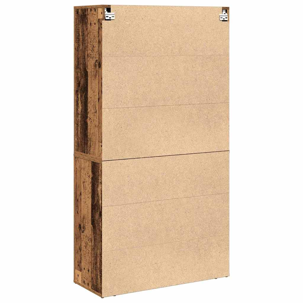 Highboard with Drawers Reclaimed Wood 80 x 33 x 150 cm Wood Based Material
