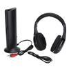 5 In 1 Wireless Headphones HiFi Deep Bass FM Radio Over Ear Headphones with Monitoring for PC TV