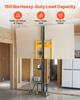 Drywall Lift, Heavy-Duty 68 kg Sheetrock Hoist for Ceiling & Wall Installation, One Person Drywall Installation, 1219x4878 mm Max. Panel Vertical