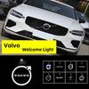 2pcs Car LED Door Welcome Light For Volvo Accessories XC40 XC60 XC90 S60 S90 V40 V60 V90 Projector Logo Ghost Shadow Light Auto