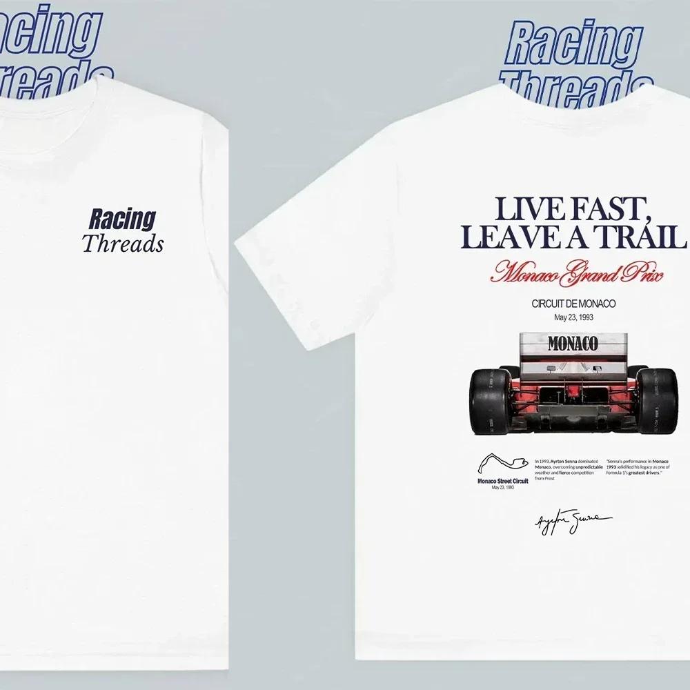 Графические футболки Ayrton Senna Формула 1 Футболки для спортзала Мужские Женские Футболки Одежда в стиле Y2k Liam Payne Ретро Стиль Летние Топы Футболки