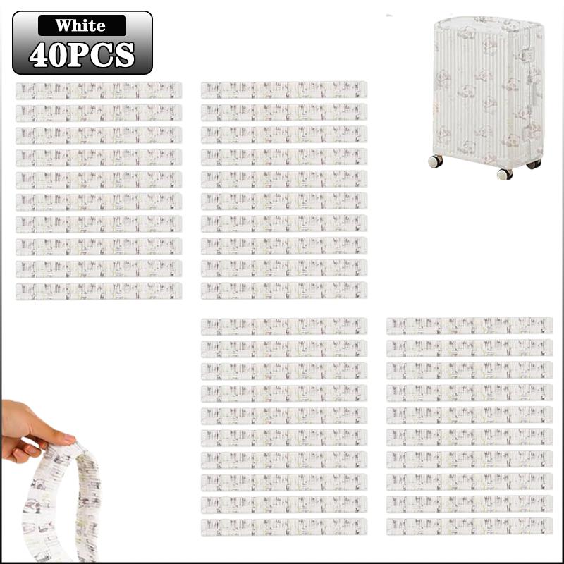 10-40CS Чехол от пыли для чемодана Универсальный Полное покрытие Нетканый Одноразовый Защитный чехол для хранения багажа Путешествия Водонепроницаемый чехол