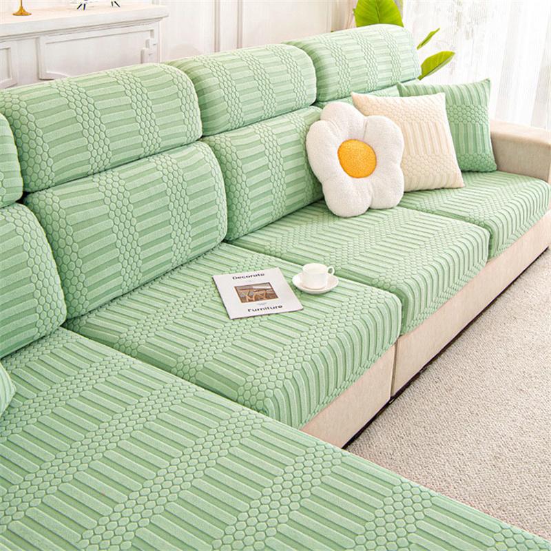 Все включено, всесезонный универсальный бархатный чехол для дивана с защитой от царапин, защита для дивана, домашний декор