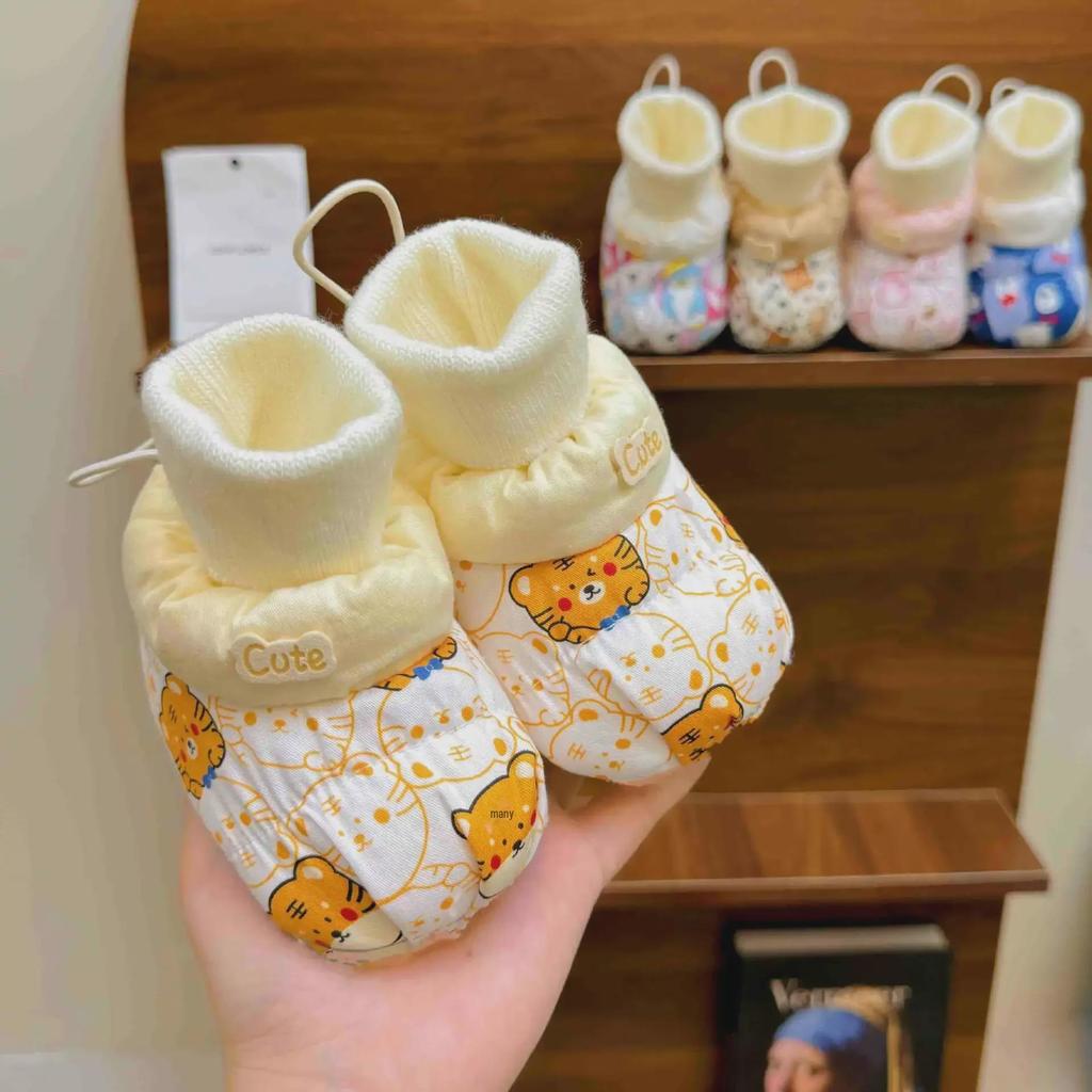 Plush Winter Baby Shoes (0-12 Months) for Boys and Girls
