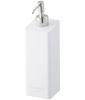 Магнитный дозатор для двухстороннего шампуня W7 x D9 x Tower Pump Dispenser 4258, белый, прибл.. H24см, Бутылка,