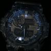 Casio Унисекс Серия Парных Наручных Часов Черные GA-700SK-1A+GMA-S120SR-7A
