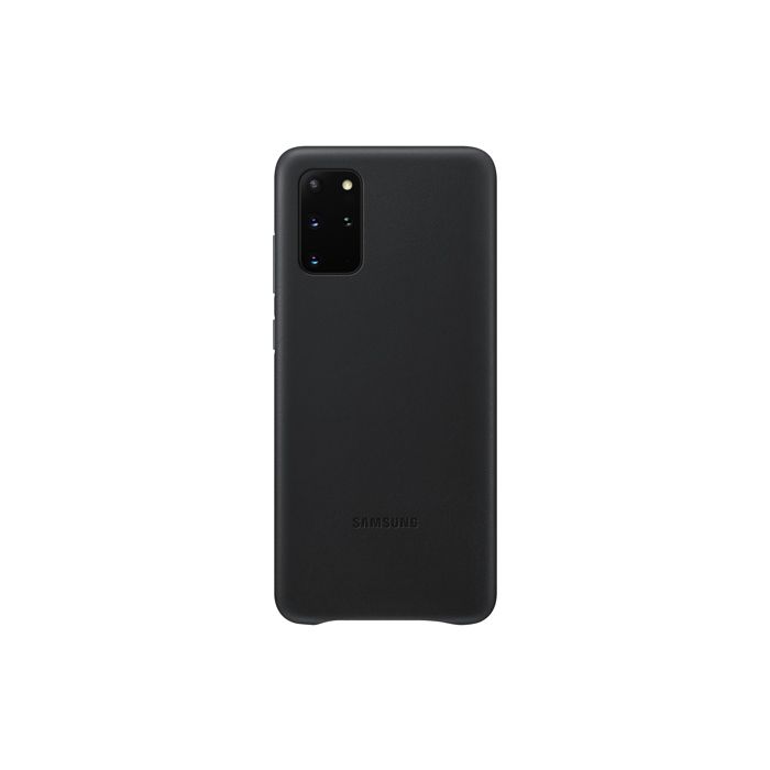 Coque rigide - Samsung - Galaxy S20+ - Cuir noir - Protection haut de gamme - Mixte